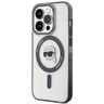 Karl Lagerfeld KLHMP15LHKHNOTK iPhone 15 Pro 6.1" transparent hardcase IML Karl`s Head MagSafe na NearMe.pl