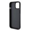 Karl Lagerfeld KLHCP15SPKLPKLK iPhone 15 / 14 / 13 6.1" czarny/black hardcase Leather Monogram Hot Stamp Metal Logo na NearMe.pl