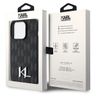 Karl Lagerfeld KLHCP15XPKLPKLK iPhone 15Pro Max 6.7" czarny/black hardcase Leather Monogram Hot Stamp Metal Logo na NearMe.pl