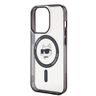 Karl Lagerfeld KLHMP15LHCHNOTK iPhone 15Pro 6.1" transparent hardcase IML Choupette`s Head MagSafe na NearMe.pl