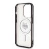 Karl Lagerfeld KLHMP15LHCHNOTK iPhone 15Pro 6.1" transparent hardcase IML Choupette`s Head MagSafe na NearMe.pl