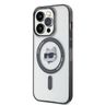 Karl Lagerfeld KLHMP15LHCHNOTK iPhone 15Pro 6.1" transparent hardcase IML Choupette`s Head MagSafe na NearMe.pl