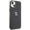 Karl Lagerfeld KLHMP15MHFCKNOK iPhone 15 Plus / 14 Plus 6.7" czarny/black hardcase IML Ikonik MagSafe na NearMe.pl