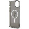 Karl Lagerfeld KLHMP15MHFCKNOK iPhone 15 Plus / 14 Plus 6.7" czarny/black hardcase IML Ikonik MagSafe na NearMe.pl