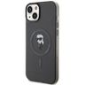 Karl Lagerfeld KLHMP15MHFCKNOK iPhone 15 Plus / 14 Plus 6.7" czarny/black hardcase IML Ikonik MagSafe na NearMe.pl
