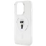 Karl Lagerfeld KLHMP15LHFCKNOT iPhone 15 Pro 6.1" transparent hardcase IML Ikonik MagSafe na NearMe.pl