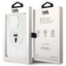 Karl Lagerfeld KLHMP15LHFCKNOT iPhone 15 Pro 6.1" transparent hardcase IML Ikonik MagSafe na NearMe.pl