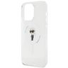 Karl Lagerfeld KLHMP15XHFCKNOT iPhone 15 Pro Max 6.7" transparent hardcase IML Ikonik MagSafe na NearMe.pl