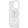 Karl Lagerfeld KLHMP15XHFCKNOT iPhone 15 Pro Max 6.7" transparent hardcase IML Ikonik MagSafe na NearMe.pl