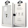 Karl Lagerfeld KLHMP15XHFCKNOT iPhone 15 Pro Max 6.7" transparent hardcase IML Ikonik MagSafe na NearMe.pl