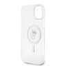 Karl Lagerfeld KLHMP15MHFCCNOT iPhone 15 Plus / 14 Plus 6.7" transparent hardcase IML Choupette MagSafe na NearMe.pl