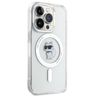 Karl Lagerfeld KLHMP15LHFCCNOT iPhone 15Pro 6.1" transparent hardcase IML Choupette MagSafe na NearMe.pl