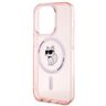 Karl Lagerfeld KLHMP15XHFCCNOP iPhone 15 Pro Max 6.7" różowy/pink hardcase IML Choupette MagSafe na NearMe.pl