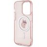 Karl Lagerfeld KLHMP15XHFCCNOP iPhone 15 Pro Max 6.7" różowy/pink hardcase IML Choupette MagSafe na NearMe.pl