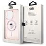 Karl Lagerfeld KLHMP15XHFCCNOP iPhone 15 Pro Max 6.7" różowy/pink hardcase IML Choupette MagSafe na NearMe.pl