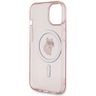 Karl Lagerfeld KLHMP15SHFCCNOP iPhone 15 / 14 / 13 6.1" różowy/pink hardcase IML Choupette MagSafe na NearMe.pl