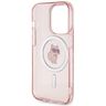 Karl Lagerfeld KLHMP15LHFCCNOP iPhone 15 Pro 6.1" różowy/pink hardcase IML Choupette MagSafe na NearMe.pl