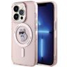 Karl Lagerfeld KLHMP15LHFCCNOP iPhone 15 Pro 6.1" różowy/pink hardcase IML Choupette MagSafe na NearMe.pl