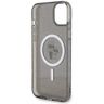 Karl Lagerfeld KLHMP15SHGKCNOK iPhone 15 / 14 / 13 6.1" czarny/black hardcase Karl&Choupette Glitter MagSafe na NearMe.pl