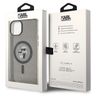 Karl Lagerfeld KLHMP15SHGKCNOK iPhone 15 / 14 / 13 6.1" czarny/black hardcase Karl&Choupette Glitter MagSafe na NearMe.pl