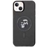Karl Lagerfeld KLHMP15SHGKCNOK iPhone 15 / 14 / 13 6.1" czarny/black hardcase Karl&Choupette Glitter MagSafe na NearMe.pl