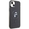 Karl Lagerfeld KLHMP15MHGKCNOK iPhone 15 Plus / 14 Plus 6.7" czarny/black hardcase Karl&Choupette Glitter MagSafe na NearMe.pl