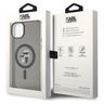 Karl Lagerfeld KLHMP15MHGKCNOK iPhone 15 Plus / 14 Plus 6.7" czarny/black hardcase Karl&Choupette Glitter MagSafe na NearMe.pl