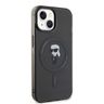 Karl Lagerfeld KLHMP14SHFCKNOK iPhone 14/ 15 / 13 6.1" czarny/black hardcase IML Ikonik MagSafe na NearMe.pl