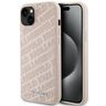 Karl Lagerfeld KLHCP15SPQKPMP iPhone 15 / 14 / 13 6.1" różowy/pink hardcase Quilted K Pattern na NearMe.pl