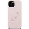 Karl Lagerfeld KLHCP15SSKSBMCP iPhone 15 / 14 / 13 6.1" różowy/pink hardcase Silicone Karl Script na NearMe.pl