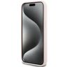 Karl Lagerfeld KLHCP15SSKSBMCP iPhone 15 / 14 / 13 6.1" różowy/pink hardcase Silicone Karl Script na NearMe.pl