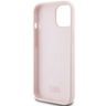 Karl Lagerfeld KLHCP15SSKSBMCP iPhone 15 / 14 / 13 6.1" różowy/pink hardcase Silicone Karl Script na NearMe.pl
