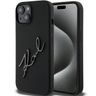 Karl Lagerfeld KLHCP15SSKSBMCK iPhone 15 / 14 / 13 6.1" czarny/black hardcase Silicone Karl Script na NearMe.pl