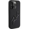 Karl Lagerfeld KLHCP15LSKSBMCK iPhone 15 Pro 6.1" czarny/black hardcase Silicone Karl Script na NearMe.pl