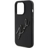 Karl Lagerfeld KLHCP15LSKSBMCK iPhone 15 Pro 6.1" czarny/black hardcase Silicone Karl Script na NearMe.pl