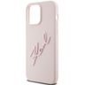 Karl Lagerfeld KLHCP15LSKSBMCP iPhone 15 Pro 6.1" różowy/pink hardcase Silicone Karl Script na NearMe.pl