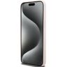 Karl Lagerfeld KLHCP15XSKSBMCP iPhone 15 Pro Max 6.7" różowy/pink hardcase Silicone Karl Script na NearMe.pl