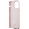 Karl Lagerfeld KLHCP15XSKSBMCP iPhone 15 Pro Max 6.7" różowy/pink hardcase Silicone Karl Script na NearMe.pl