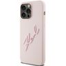 Karl Lagerfeld KLHCP15XSKSBMCP iPhone 15 Pro Max 6.7" różowy/pink hardcase Silicone Karl Script na NearMe.pl