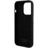 Karl Lagerfeld KLHCP15XSMHKNPK iPhone 15 Pro Max 6.7" czarny/black Silicone Ikonik Metal Pin na NearMe.pl