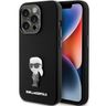 Karl Lagerfeld KLHCP15XSMHKNPK iPhone 15 Pro Max 6.7" czarny/black Silicone Ikonik Metal Pin na NearMe.pl