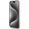 Karl Lagerfeld KLHCP15SSMHCNPP iPhone 15 / 14 / 13 6.1" różowy/pink Silicone Choupette Metal Pin na NearMe.pl