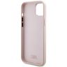 Karl Lagerfeld KLHCP15SSMHCNPP iPhone 15 / 14 / 13 6.1" różowy/pink Silicone Choupette Metal Pin na NearMe.pl