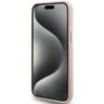 Karl Lagerfeld KLHCP15XSMHCNPP iPhone 15 Pro Max 6.7" różowy/pink Silicone Choupette Metal Pin na NearMe.pl