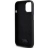 Karl Lagerfeld KLHCP15SSMHCNPK iPhone 15 / 14 / 13 6.1" czarny/black Silicone Choupette Metal Pin na NearMe.pl