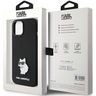 Karl Lagerfeld KLHCP15SSMHCNPK iPhone 15 / 14 / 13 6.1" czarny/black Silicone Choupette Metal Pin na NearMe.pl