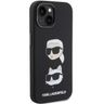 Karl Lagerfeld KLHCP15SSDHKCNK iPhone 15 / 14 / 13 6.1" czarny/black Silicone Karl&Choupette Head na NearMe.pl