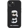 Karl Lagerfeld KLHCP15SSDHKCNK iPhone 15 / 14 / 13 6.1" czarny/black Silicone Karl&Choupette Head na NearMe.pl