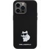 Karl Lagerfeld KLHCP15LSMHCNPK iPhone 15 Pro 6.1" czarny/black Silicone Choupette Metal Pin na NearMe.pl