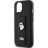 Karl Lagerfeld KLHCP15MGSACHPK iPhone 15 Plus / 14 Plus 6.7" czarny/black hardcase Gripstand Saffiano Choupette Pins na NearMe.pl